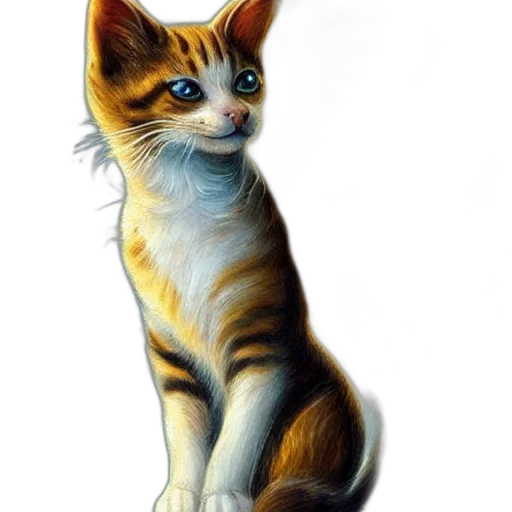 animal, staff, creature, photorealistic, fantasy art, concept art, oil painting, cute transparent PNG cut-out