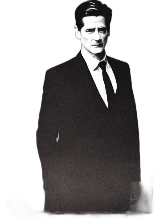 cartoon, photorealistic, concept art, monochrome, tintype, photograph, agent, dale transparent PNG cut-out