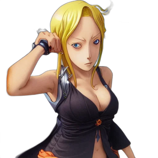 dress, staff, concept art, anime transparent PNG cut-out