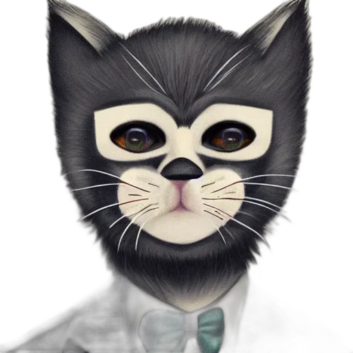 mask, face, animal, staff transparent PNG cut-out
