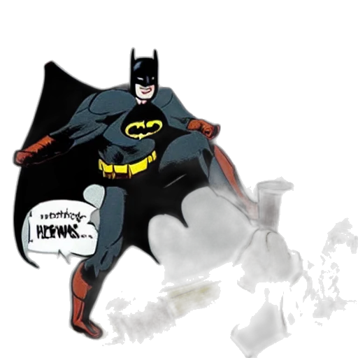 comic book art, concept art, cartoon, 3d render transparent PNG cut-out