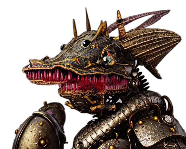 dragon, robot, creature, animal transparent PNG cut-out