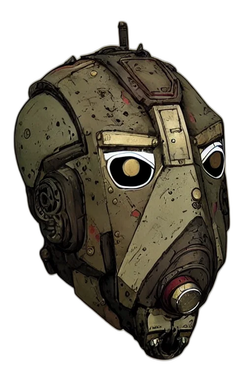 mask, robot, face, weapon transparent PNG cut-out