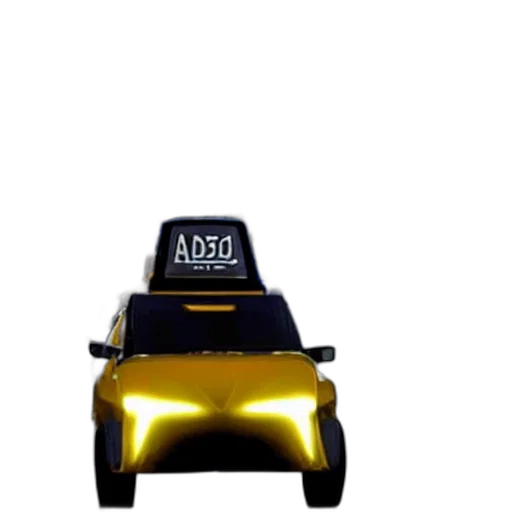 car, robot, 3d render, concept art transparent PNG cut-out
