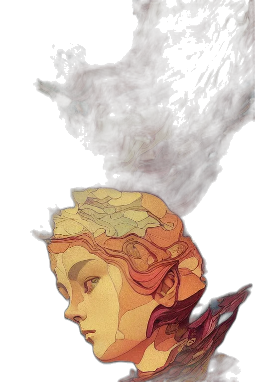 crown, mask, face, dragon transparent PNG cut-out