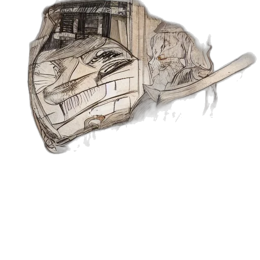mask, shoes, hat, weapon transparent PNG cut-out