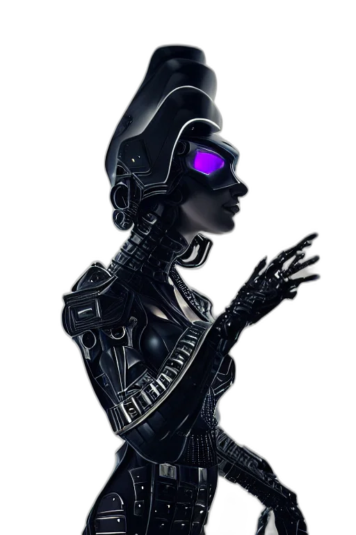 robot, mask, jewelry, dress transparent PNG cut-out