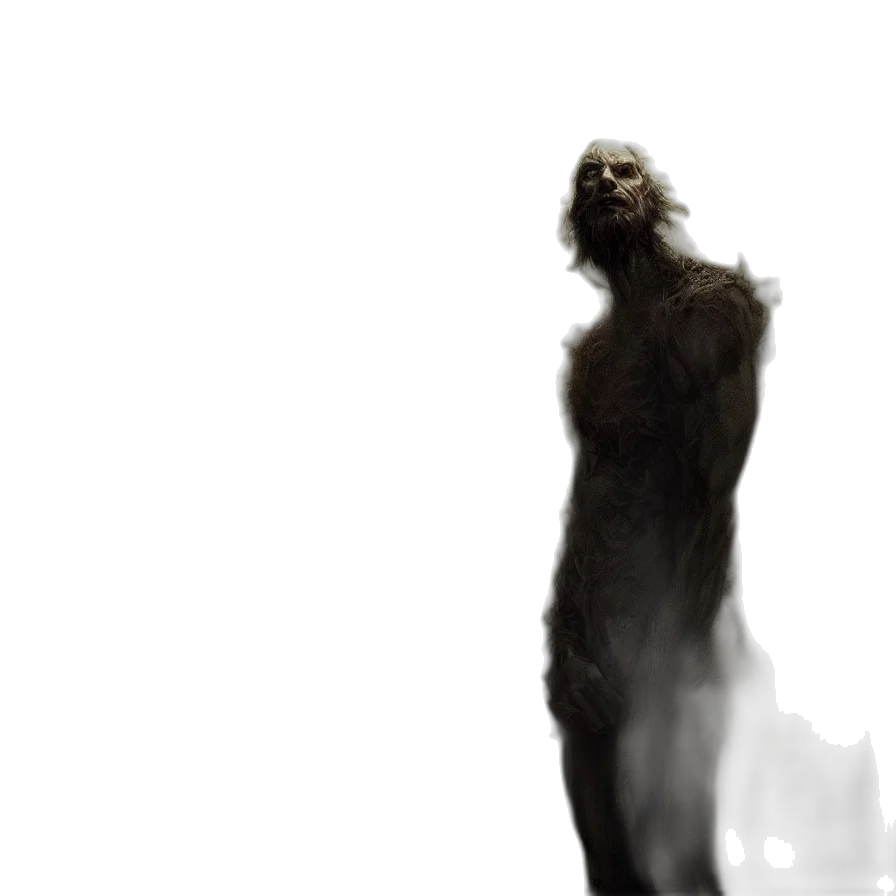 creature, animal, mask, hair transparent PNG cut-out