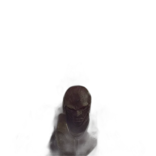 creature, mask, face, robot, concept art, photorealistic, 3d render, comic book art transparent PNG cut-out