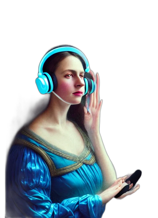 face, dress, crown, jewelry transparent PNG cut-out
