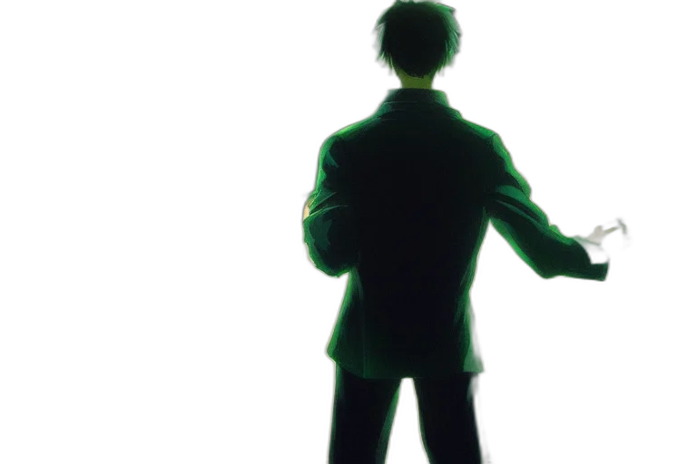jacket, staff, robot, concept art transparent PNG cut-out