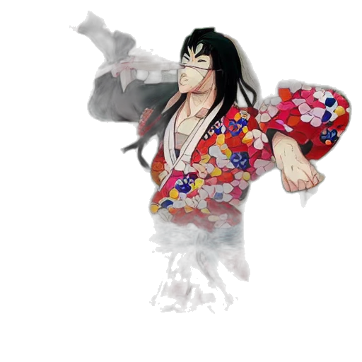 concept art, anime, photorealistic, fantasy art, ancient, japanese, ninja, garbs transparent PNG cut-out