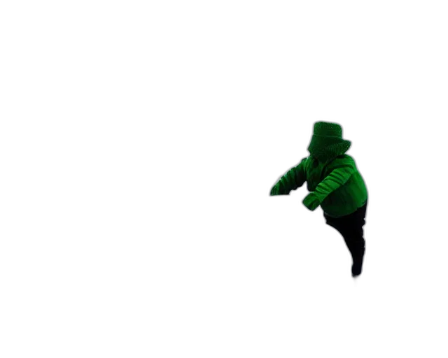 jacket, creature, umbrella, animal, 3d render, pixel art, concept art, photorealistic transparent PNG cut-out