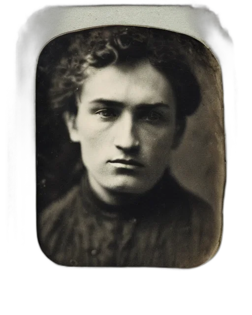 face, staff, mask, jewelry, photorealistic, tintype, photo, ivan transparent PNG cut-out