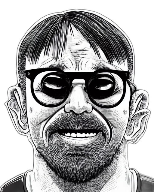 face, mask, cartoon, comic book art transparent PNG cut-out