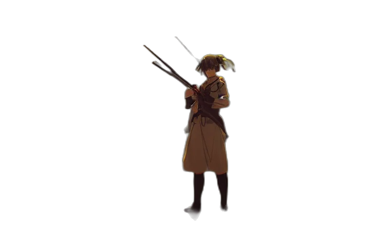 staff, weapon, sword, jacket transparent PNG cut-out