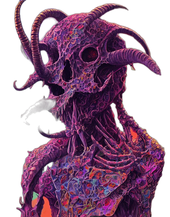 mask, creature, dragon, face transparent PNG cut-out