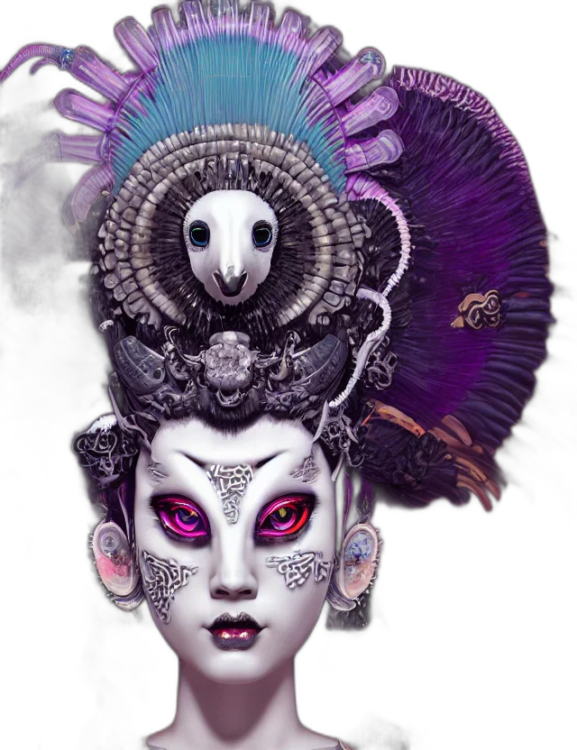 mask, face, jewelry, fantasy art transparent PNG cut-out