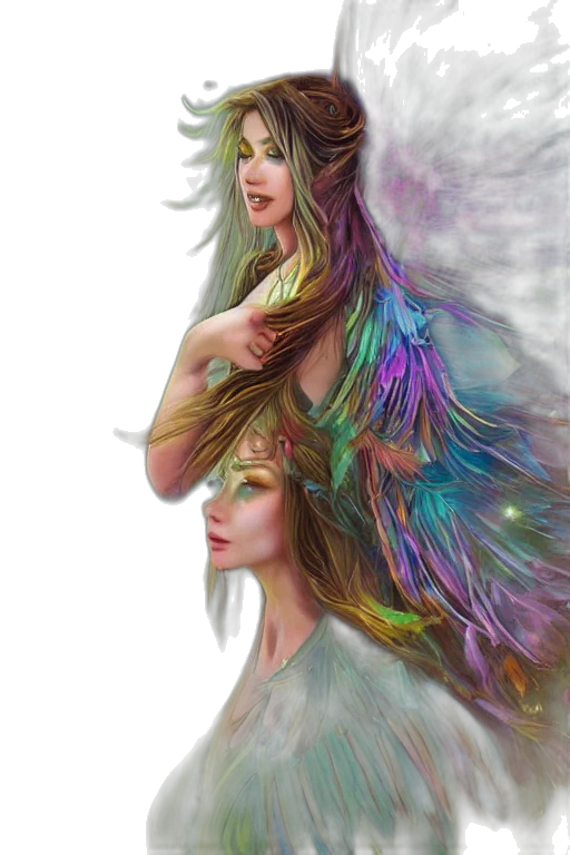 crown, fantasy art, concept art, watercolor, oil painting, pastel, colorful, golden transparent PNG cut-out