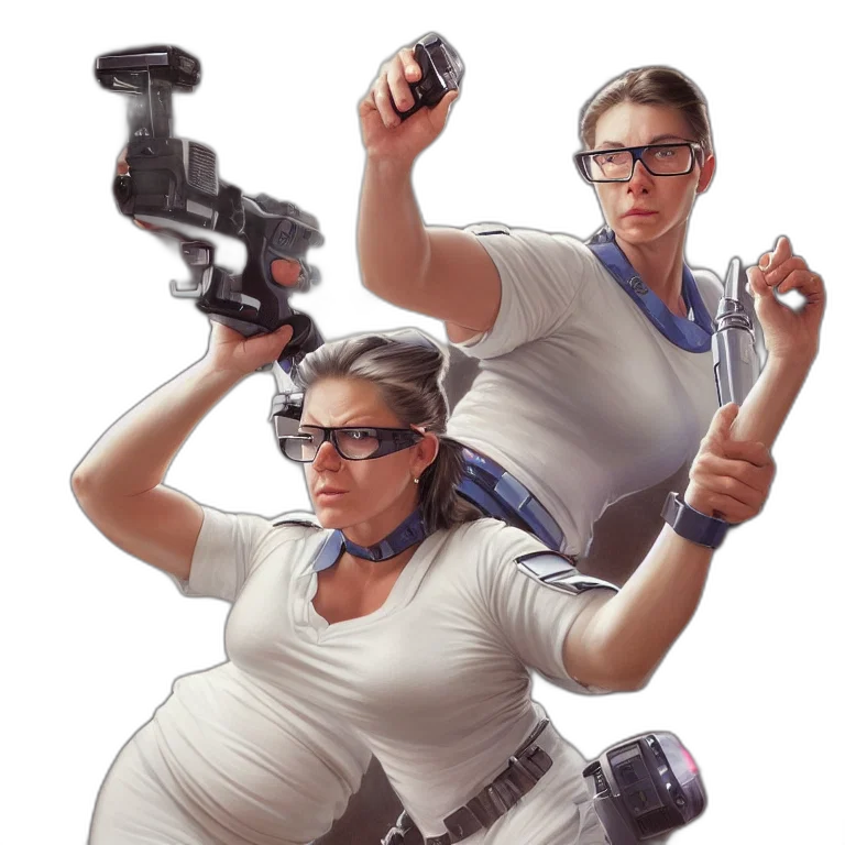 staff, weapon, concept art, 3d render transparent PNG cut-out