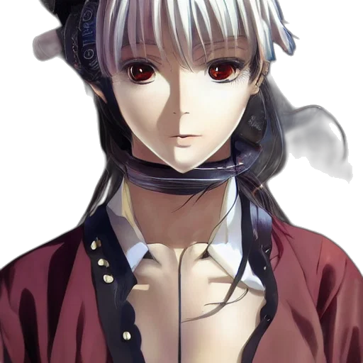 robot, mask, face, hat, anime, photorealistic, fantasy art, concept art transparent PNG cut-out