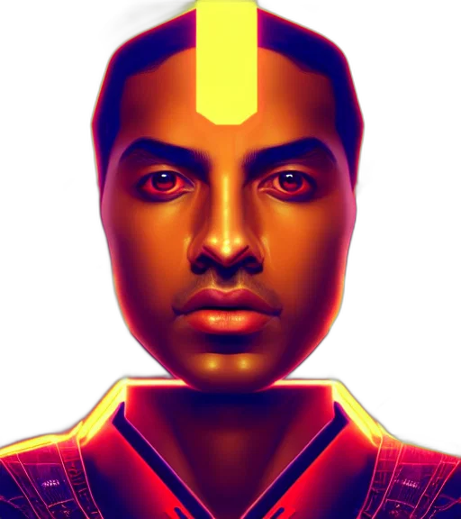 face, robot, mask, concept art transparent PNG cut-out