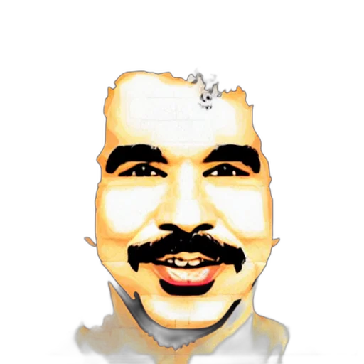 face, mask, staff, cartoon transparent PNG cut-out