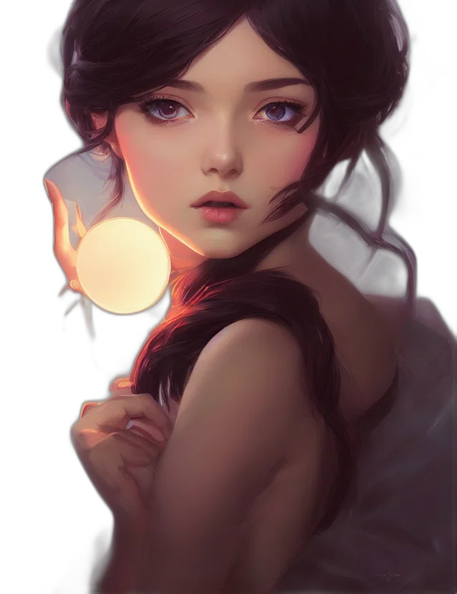face, mask, crown, dress, fantasy art, photorealistic, oil painting, anime transparent PNG cut-out