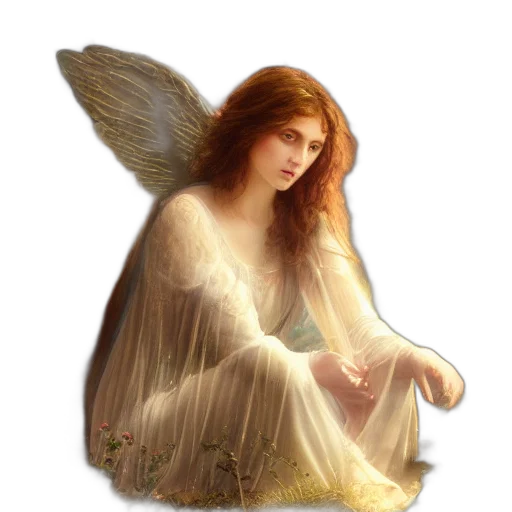 dress, fantasy art, photorealistic, pixel art transparent PNG cut-out