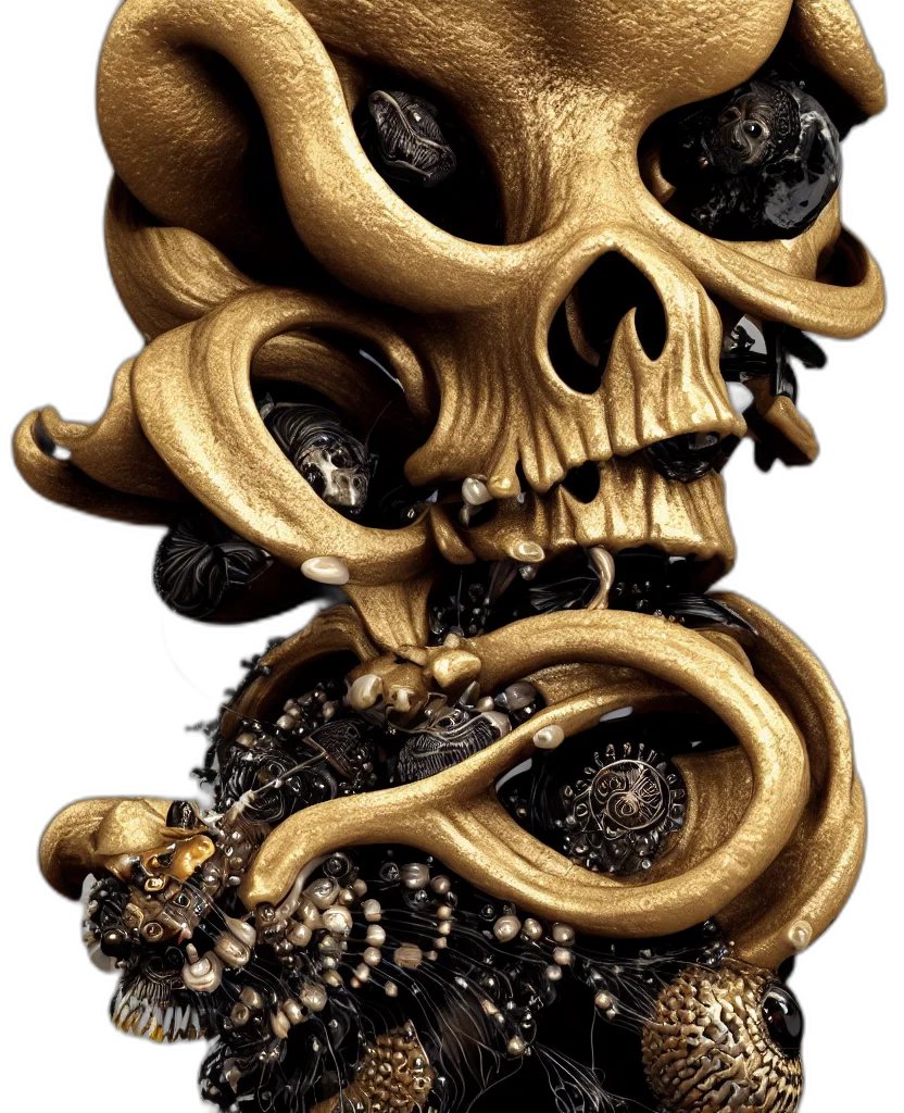 jewelry, crown, mask, staff transparent PNG cut-out