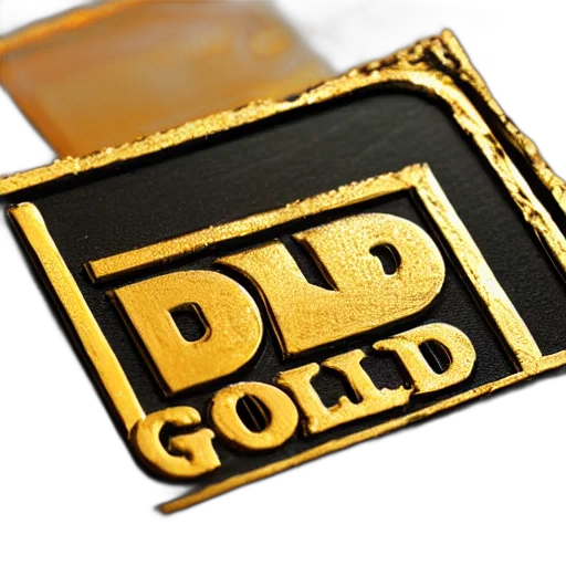 jewelry, 3d render, golden, logo, giving, gold, oil, painting transparent PNG cut-out