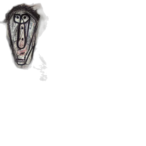 face, creature, mask, animal transparent PNG cut-out