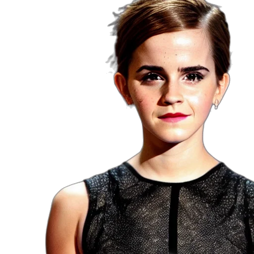 dress, face, emma, watson, pixar, character transparent PNG cut-out