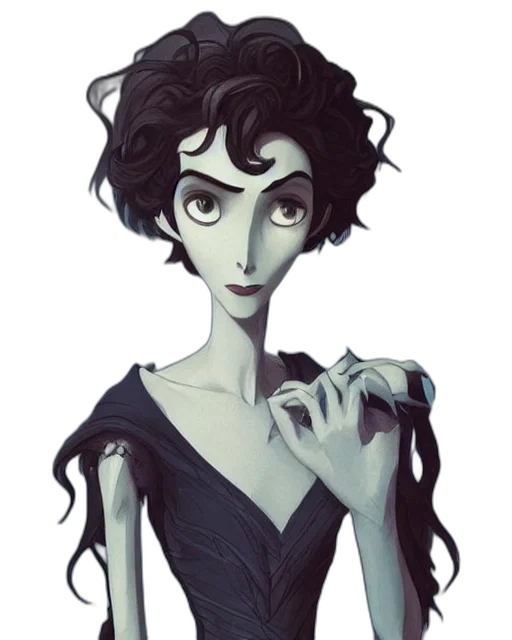 dress, staff, face, mask, concept art, fantasy art, cartoon, comic book art transparent PNG cut-out