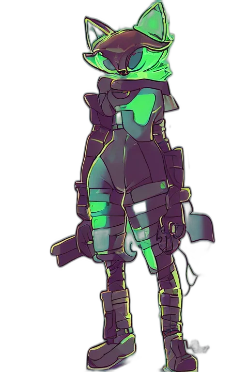 robot, staff, weapon, jacket transparent PNG cut-out