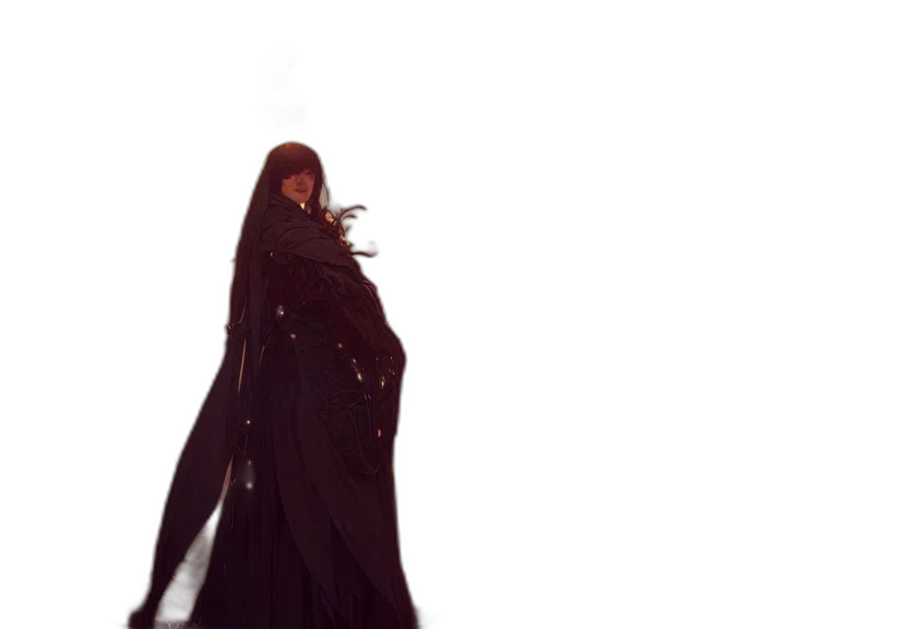 dress, creature, jacket, sword transparent PNG cut-out