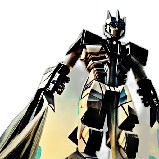 robot, weapon, concept art, 3d render, comic book art, fantasy art, monochrome, kanye transparent PNG cut-out