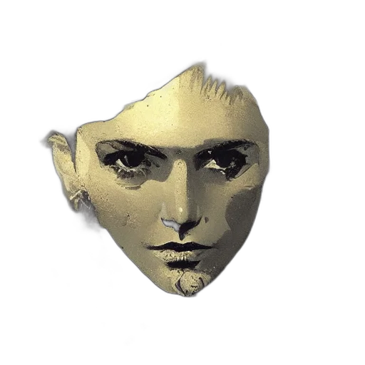mask, face, crown, creature transparent PNG cut-out