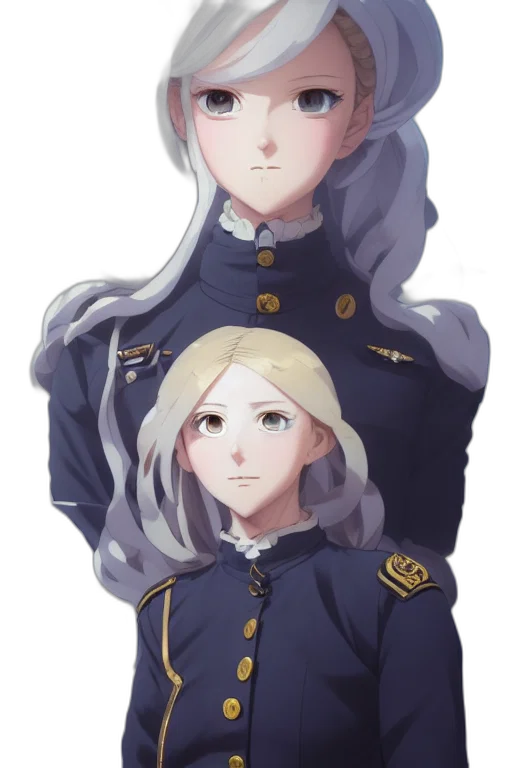 crown, staff, jacket, face transparent PNG cut-out