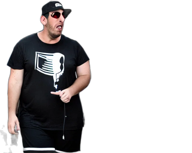 jacket, monochrome, fat, gamer transparent PNG cut-out