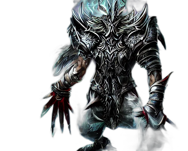 creature, mask, concept art, fantasy art transparent PNG cut-out