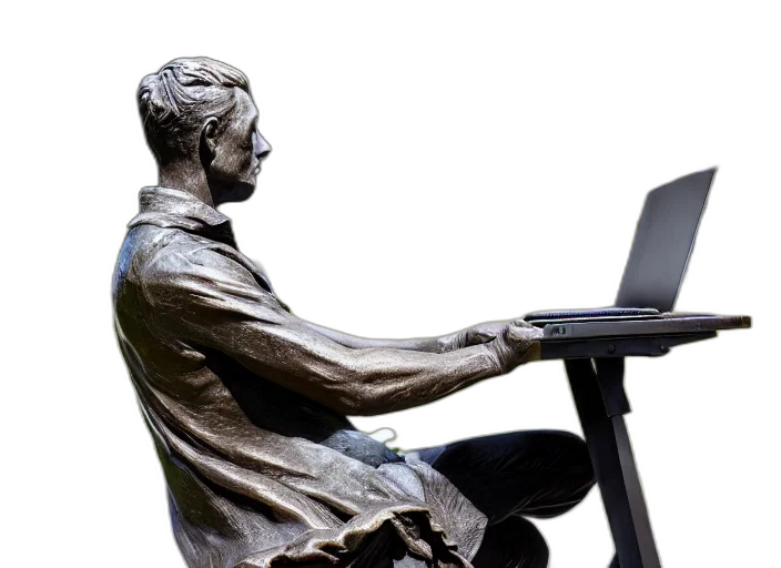 3d render, photo, still, bronze transparent PNG cut-out