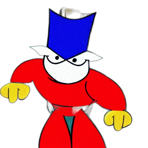 robot, hat, animal, jacket, concept art, cartoon, 3d render, comic book art transparent PNG cut-out