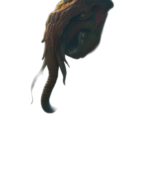 creature, hair, animal, mask transparent PNG cut-out