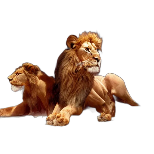 animal, crown, staff, concept art, photorealistic, oil painting, fantasy art, william transparent PNG cut-out