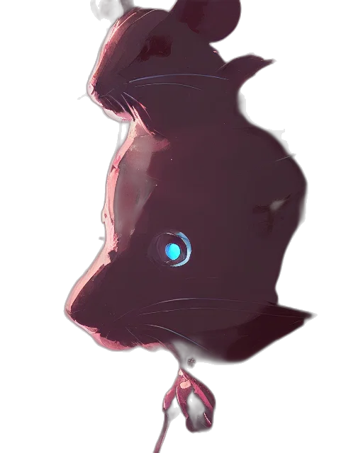 mask, creature, face, dragon, concept art, anime, watercolor, cyberpunk transparent PNG cut-out