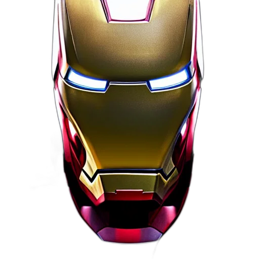 robot, mask, face, comic book art transparent PNG cut-out