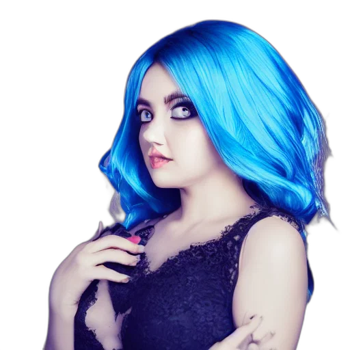 hair, dress, cartoon, anime transparent PNG cut-out