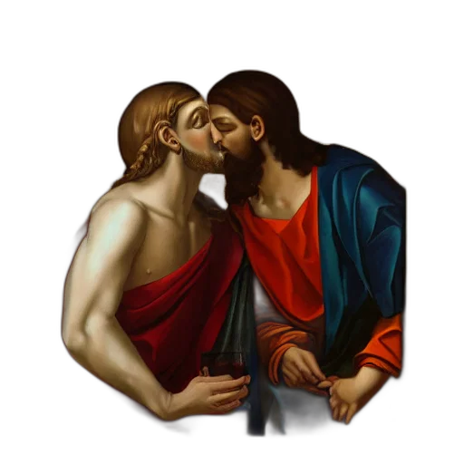face, pixel art, photorealistic, concept art, oil painting, oil, panting, jesus transparent PNG cut-out