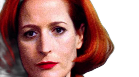face, agent, scully, waving transparent PNG cut-out